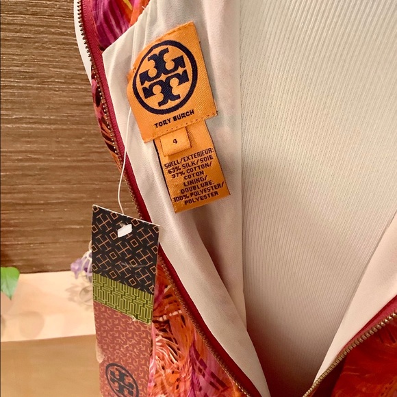 NWT 🦋Tory Burch🦋 Silk Dress - Picture 3 of 3